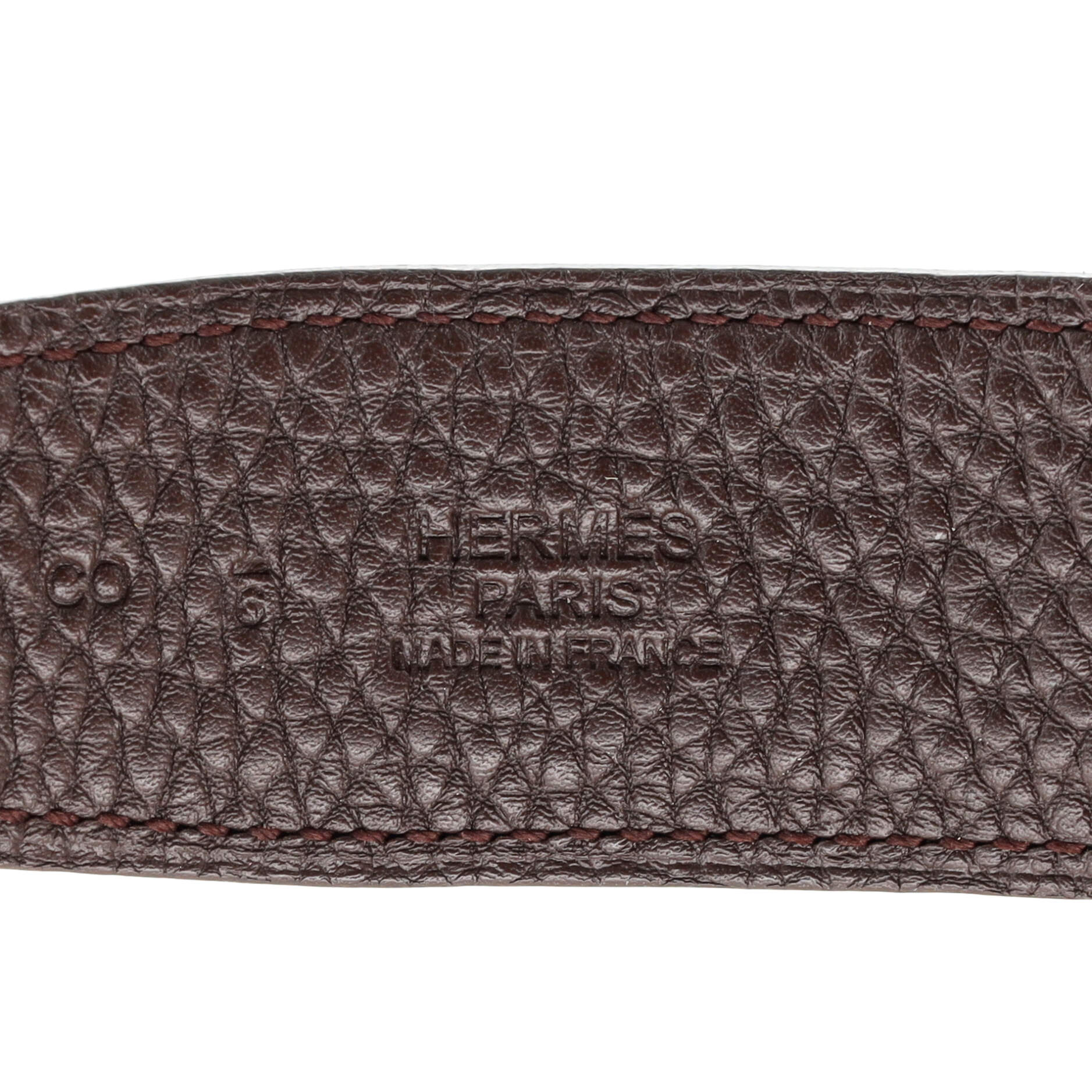 Smile H Reversible Belt Leather Medium 95