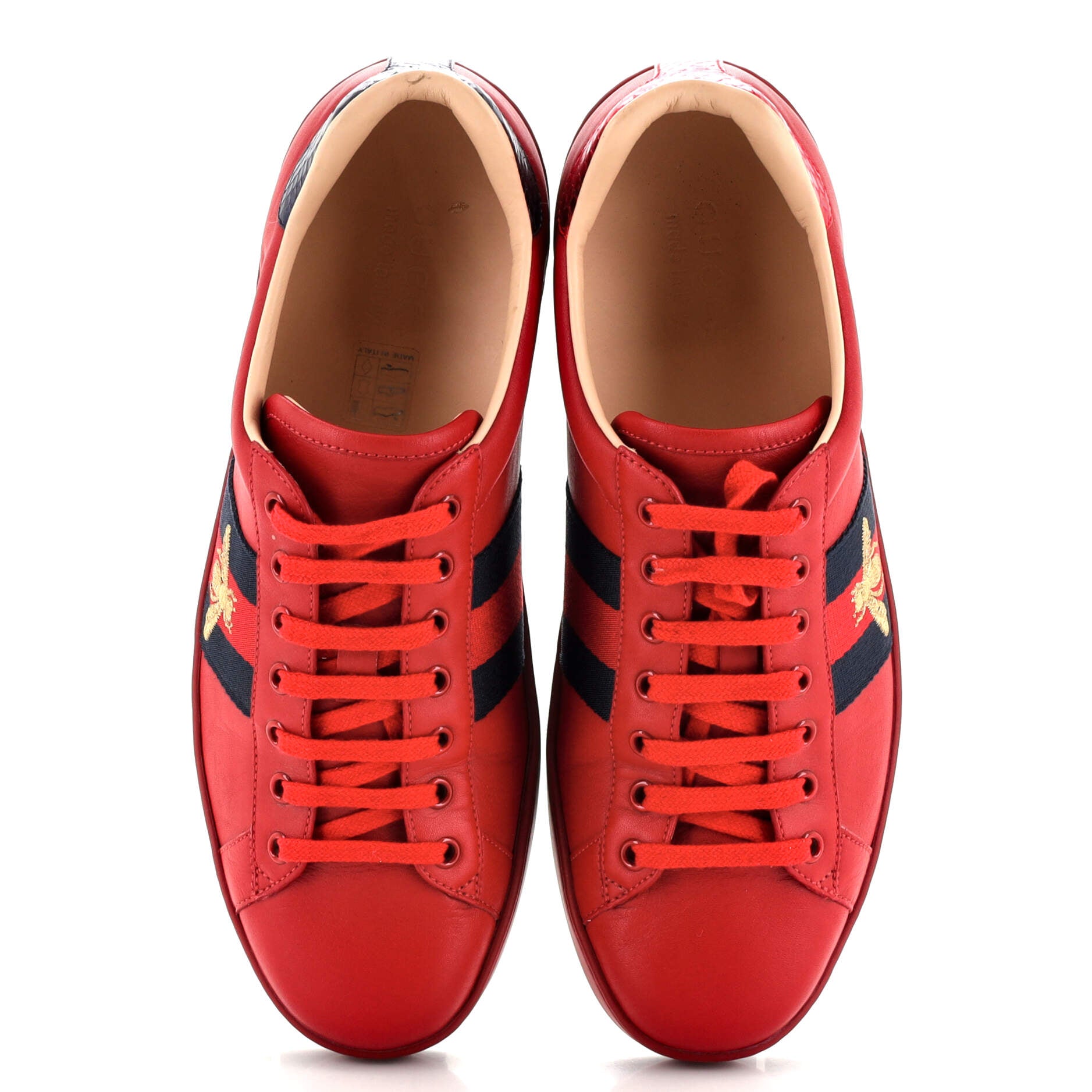 Freya Hartas Ace Sneakers Embroidered Leather
