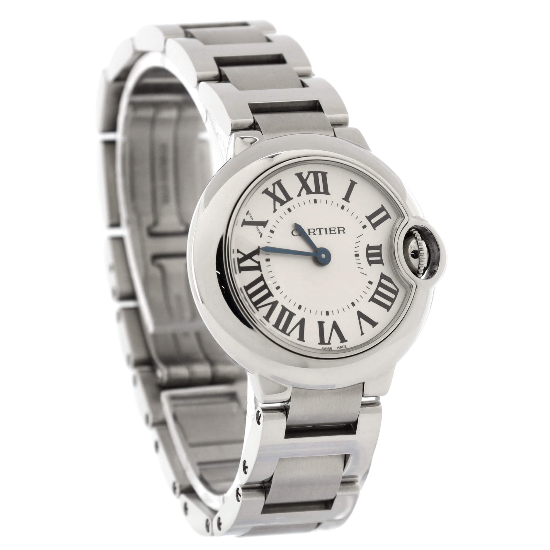 Ballon Bleu de Cartier Quartz Watch Stainless Steel 28