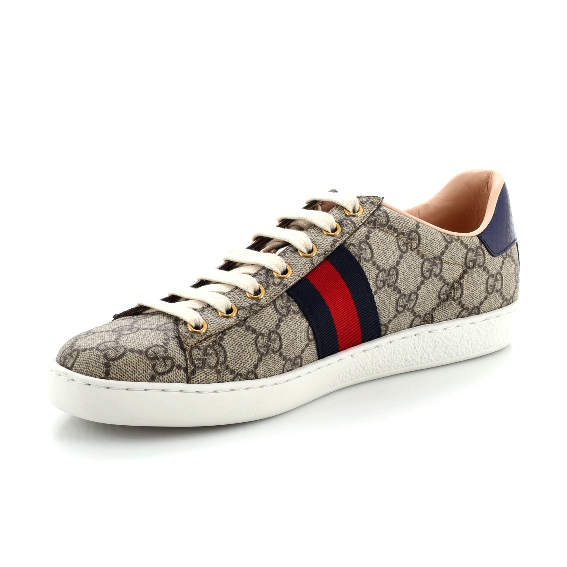Ace Sneakers GG Coated Canvas