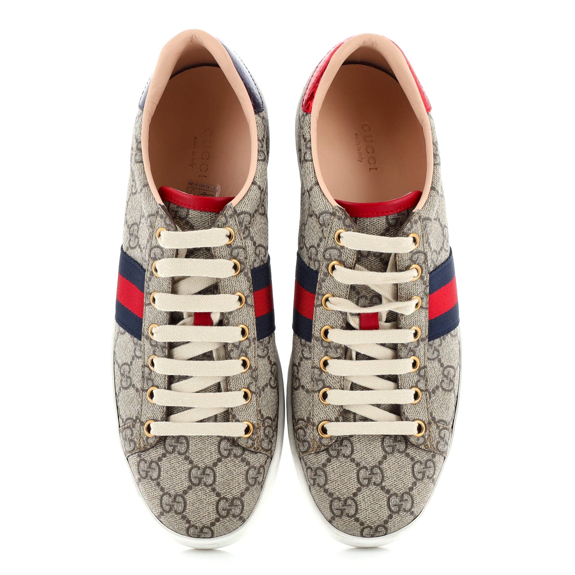Ace Sneakers GG Coated Canvas