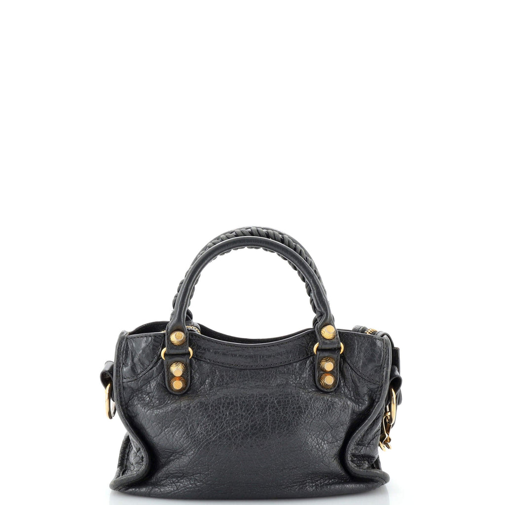 City Giant Studs Bag Leather Mini