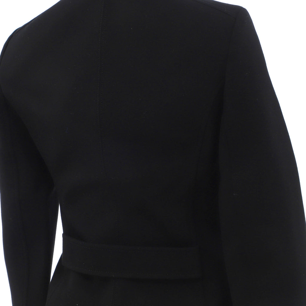 Women's Four Pocket Jacket Wool Blend with Metal Detail