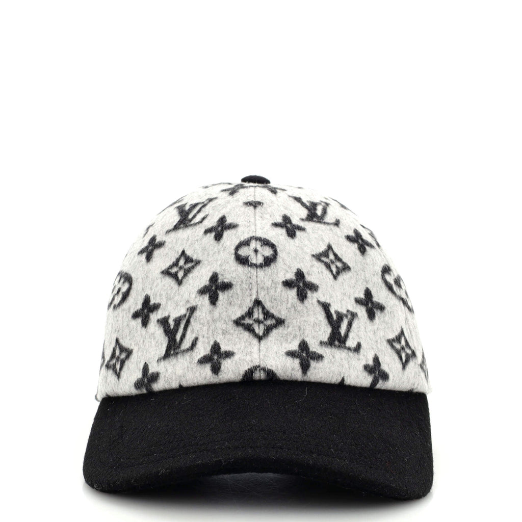 FlaneLV Baseball Cap Monogram Wool