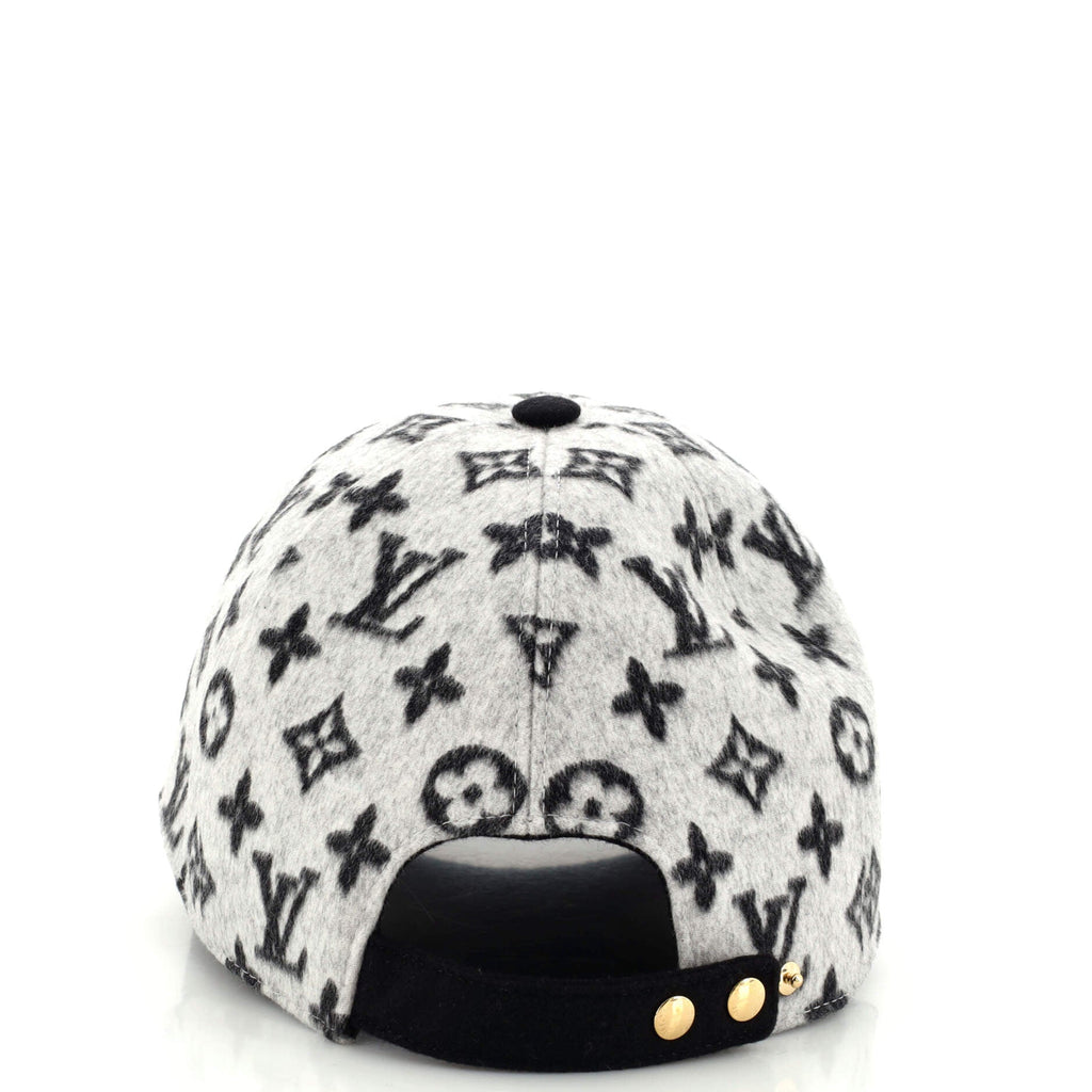 FlaneLV Baseball Cap Monogram Wool