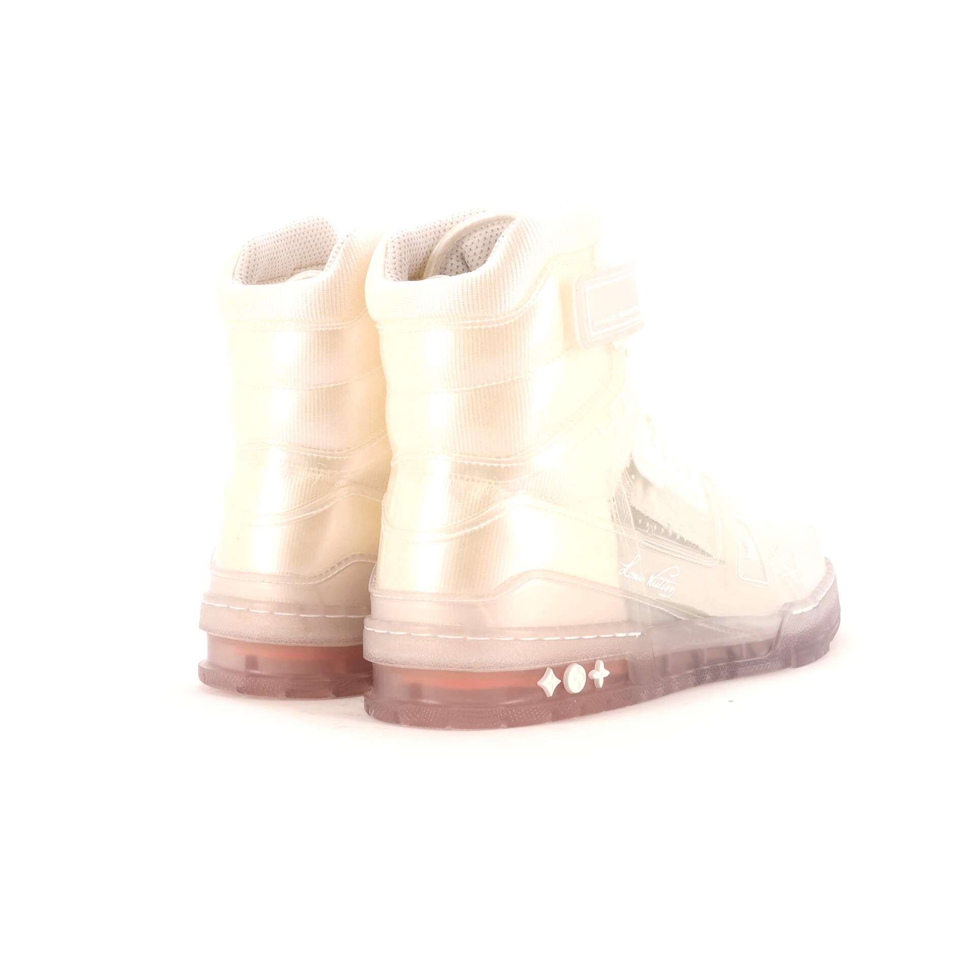 Men's LV Trainer High-Top Sneakers PVC