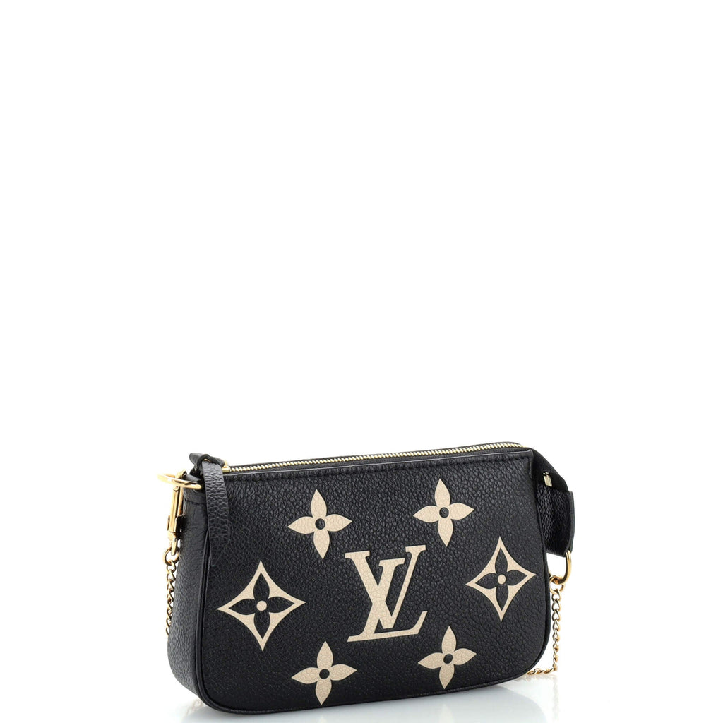 Pochette Accessoires Bicolor Monogram Empreinte Giant Mini