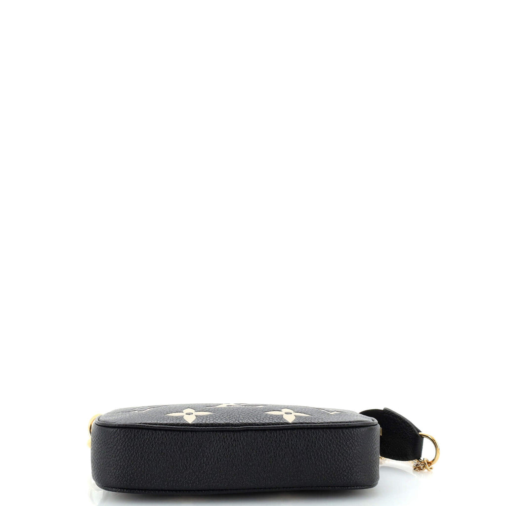 Pochette Accessoires Bicolor Monogram Empreinte Giant Mini