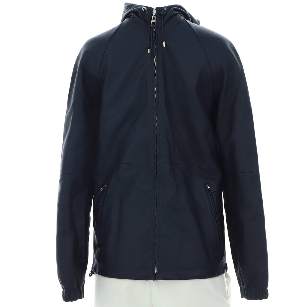 Men's Reversible Hoodie Lambskin