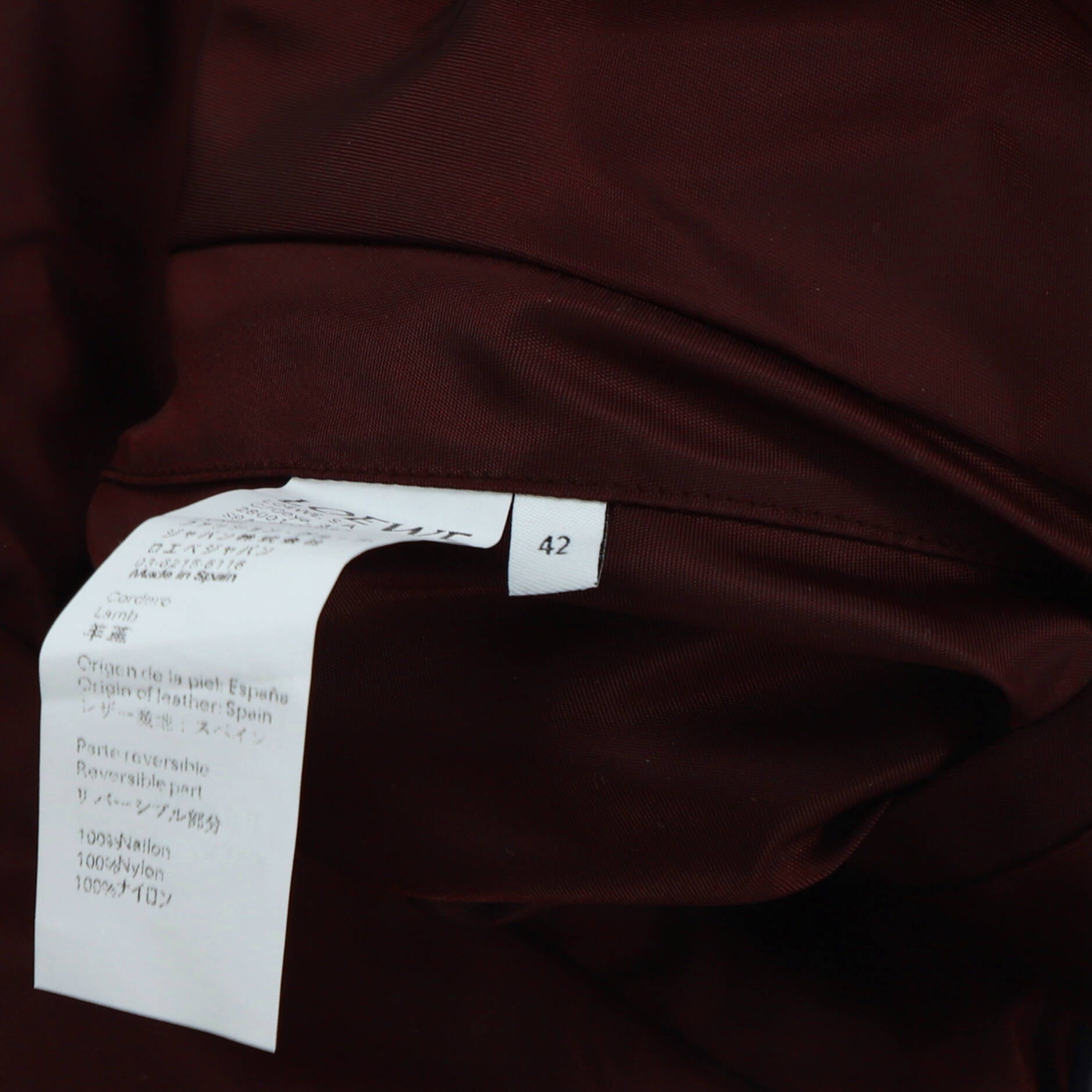 Men's Reversible Hoodie Lambskin