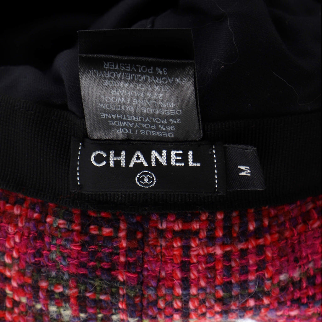 Coco Neige Trapper Hat Nylon with Tweed