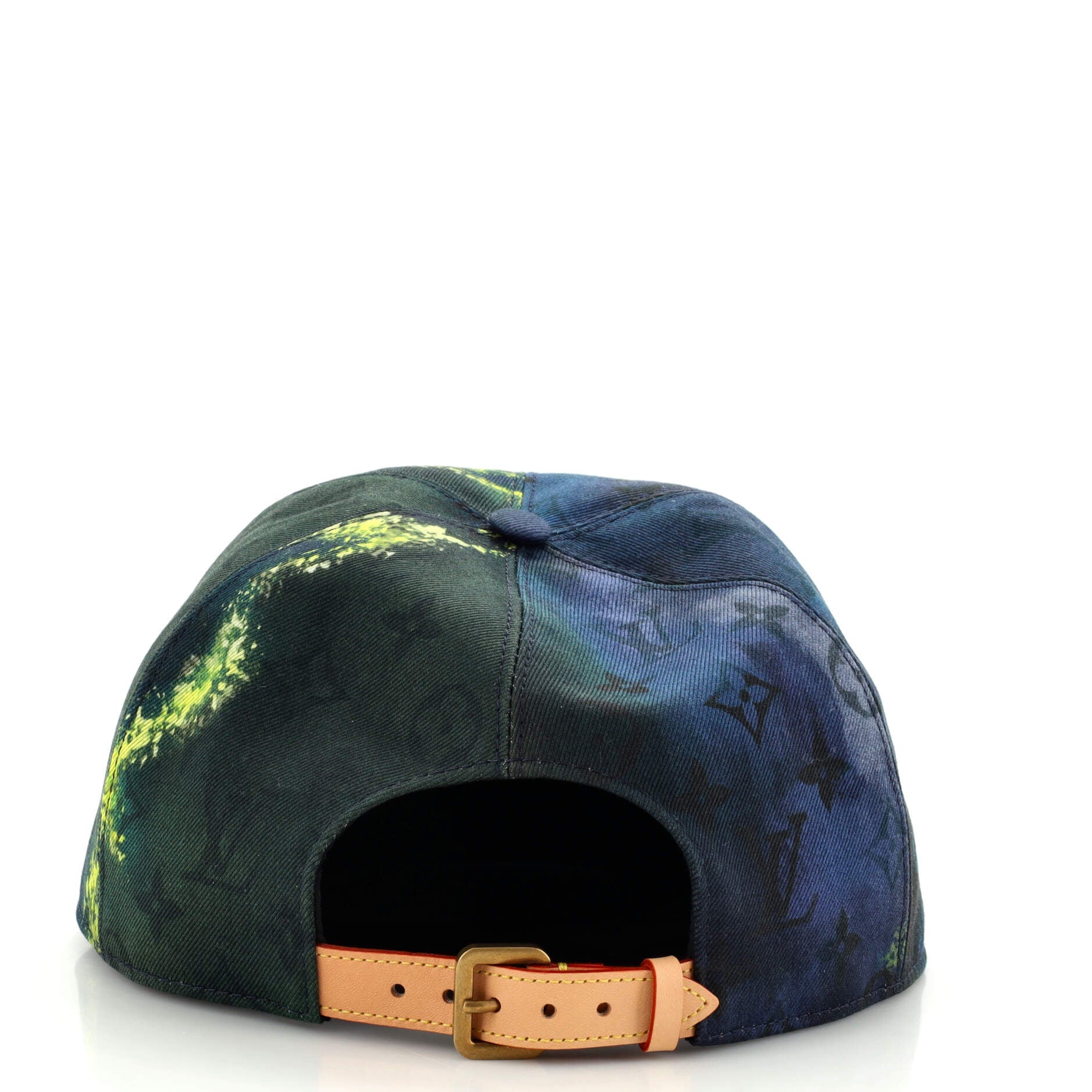 Baseball Cap Tie Dye Monogram Canvas