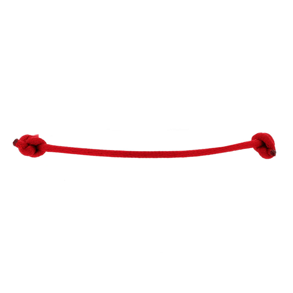 Charity Love Cord Bracelet Silk Cord with 18K White Gold