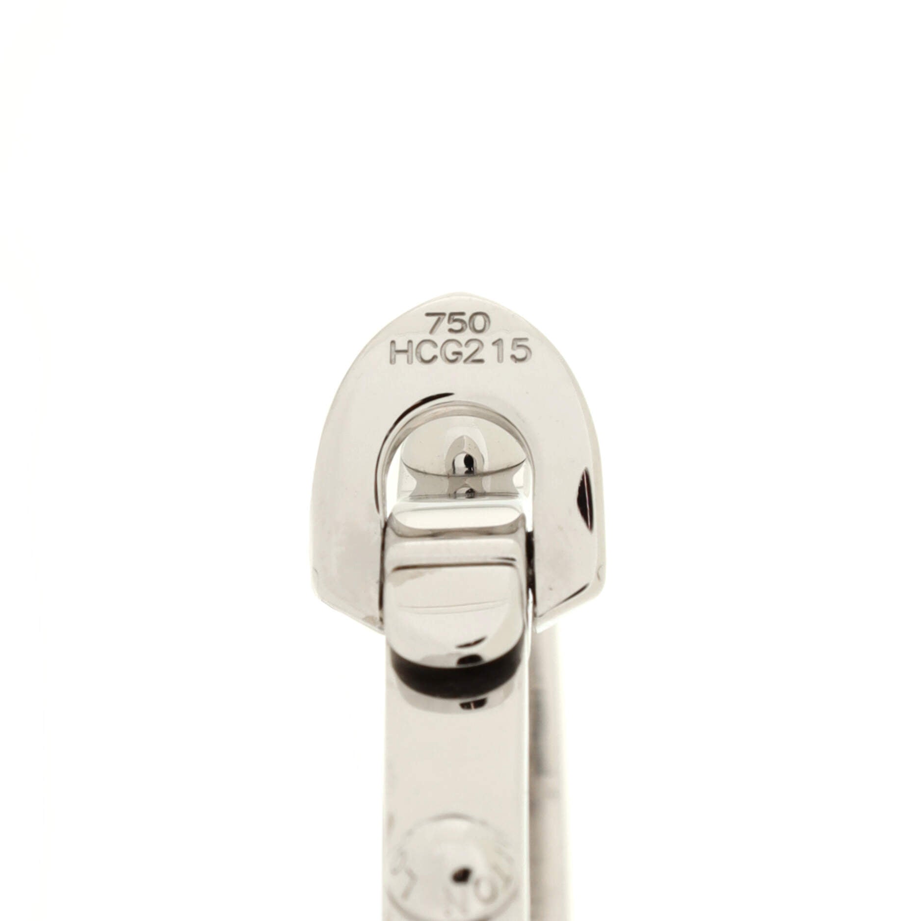 Clous Bangle Bracelet 18K White Gold