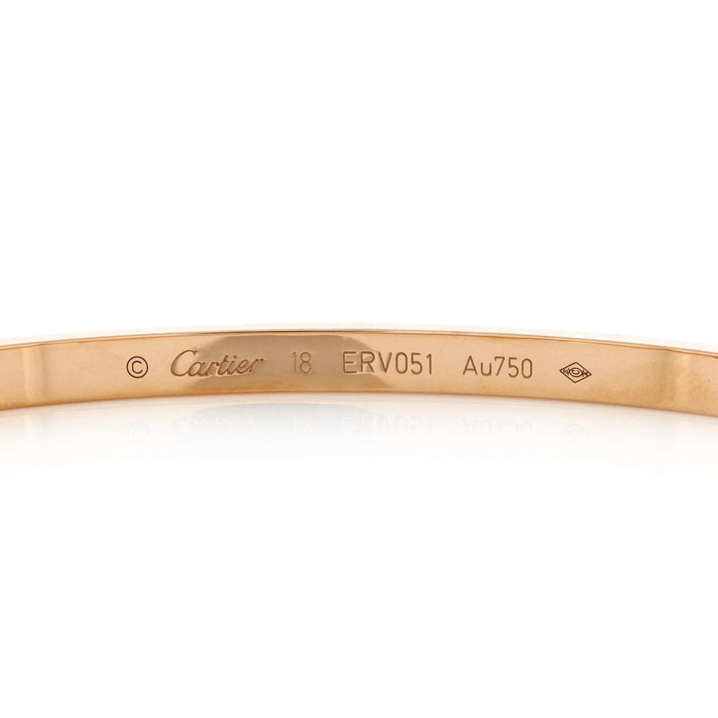 Love Bracelet 18K Rose Gold Small