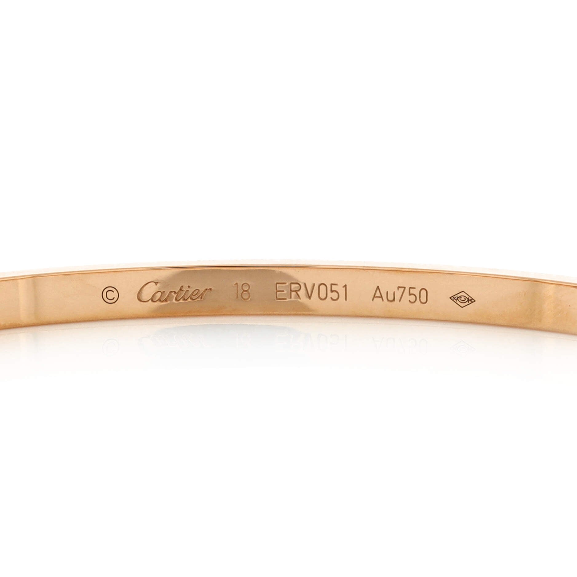 Love Bracelet 18K Rose Gold Small