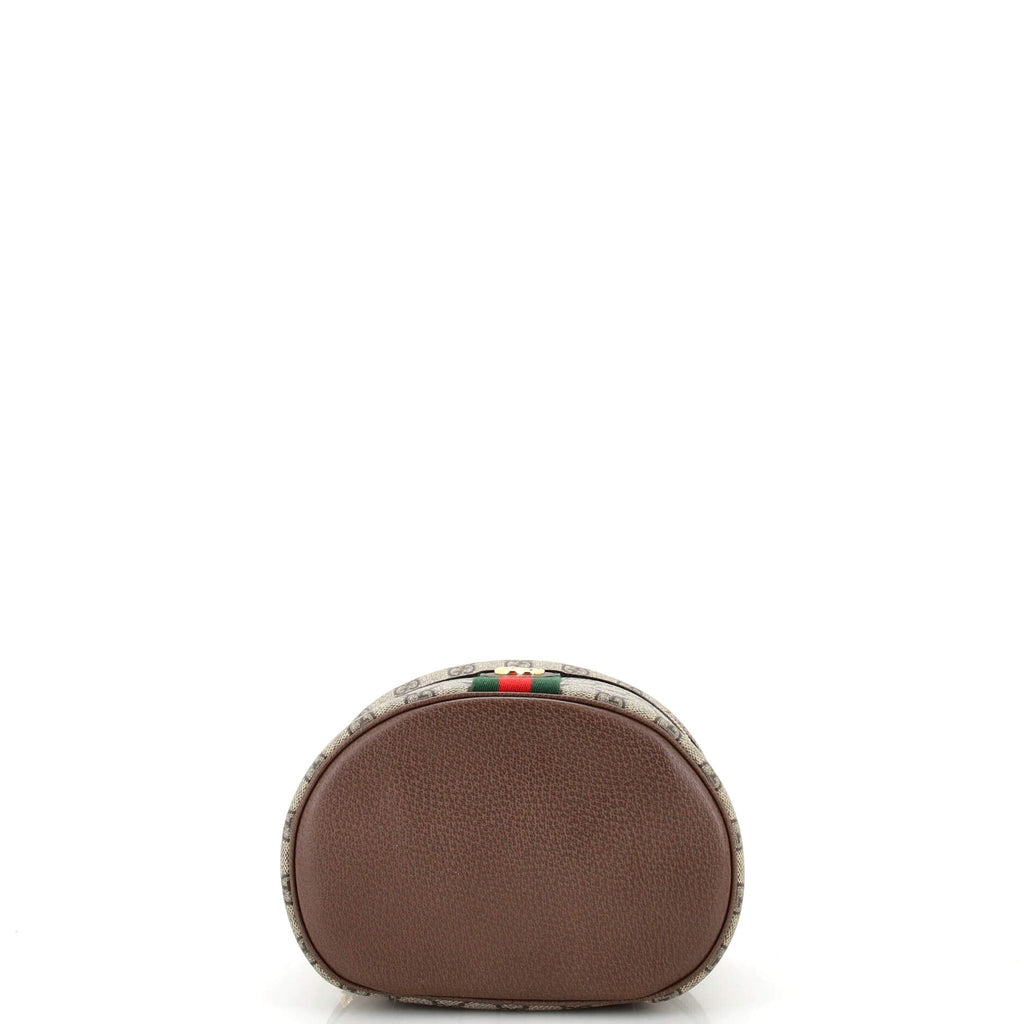Ophidia Top Handle Cosmetic Case GG Coated Canvas Small