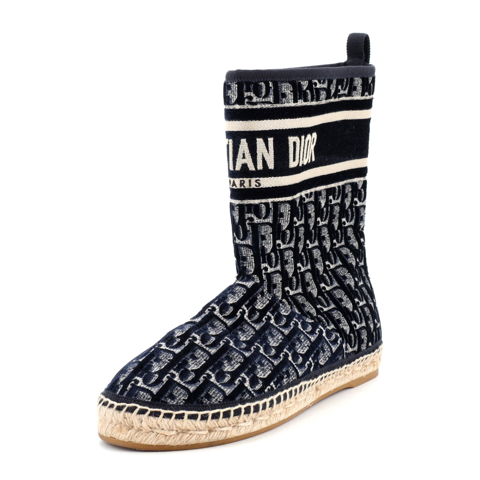 Women's Granville Espadrille Boots Velvet Oblique