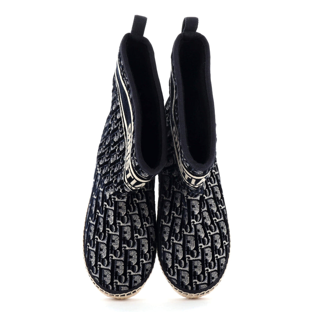 Women's Granville Espadrille Boots Velvet Oblique
