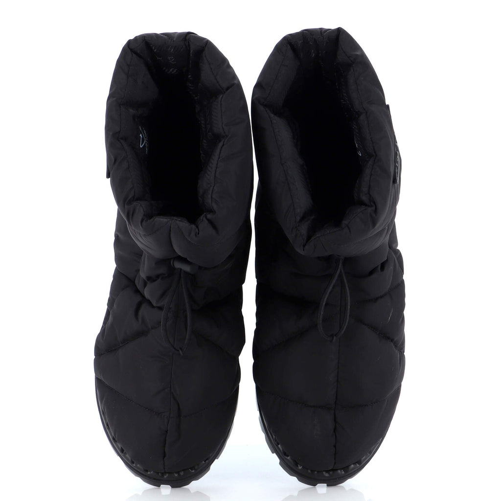 Women's Padded Snow Boots Quilted Nylon
