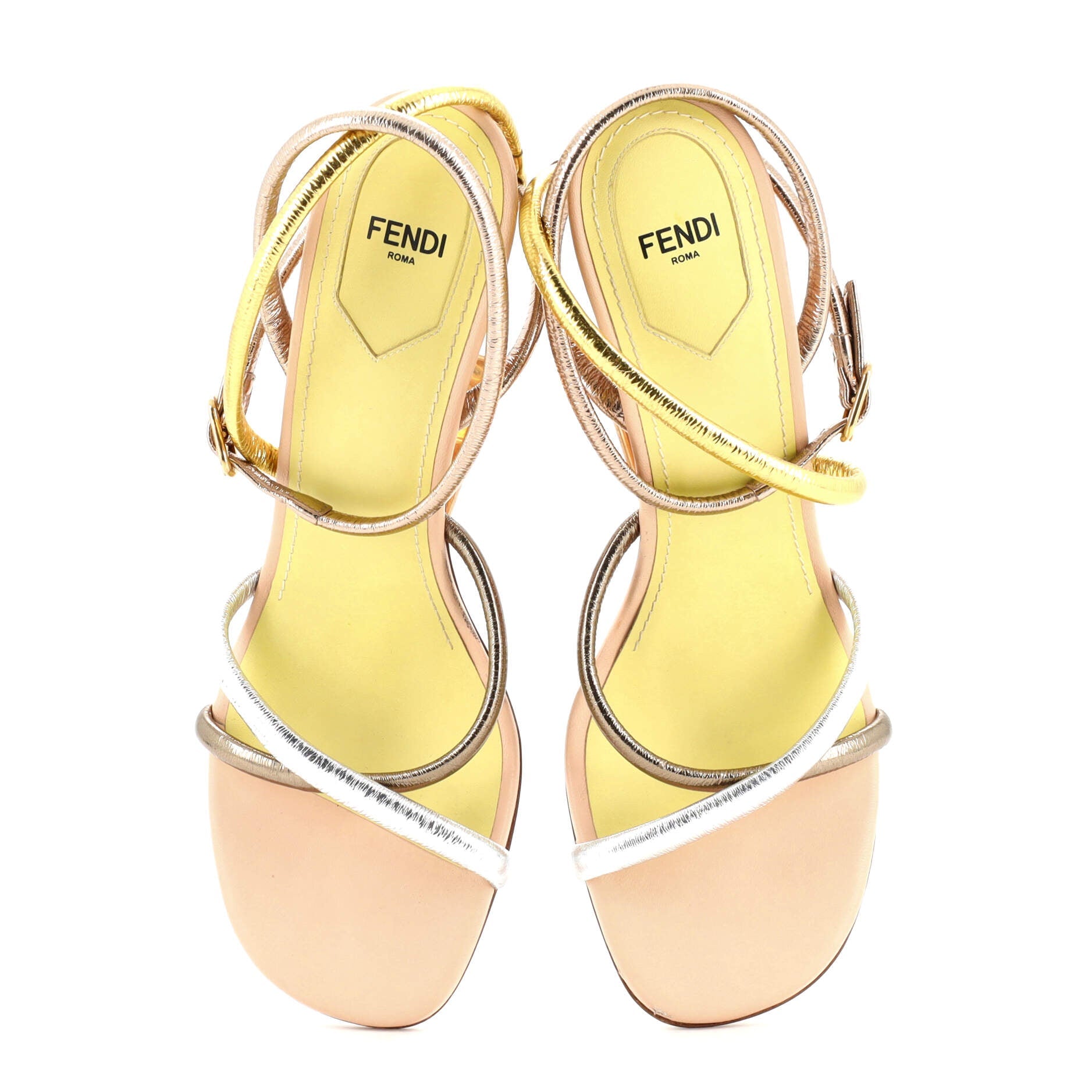 Women's First Strappy Heeled Sandals Leather