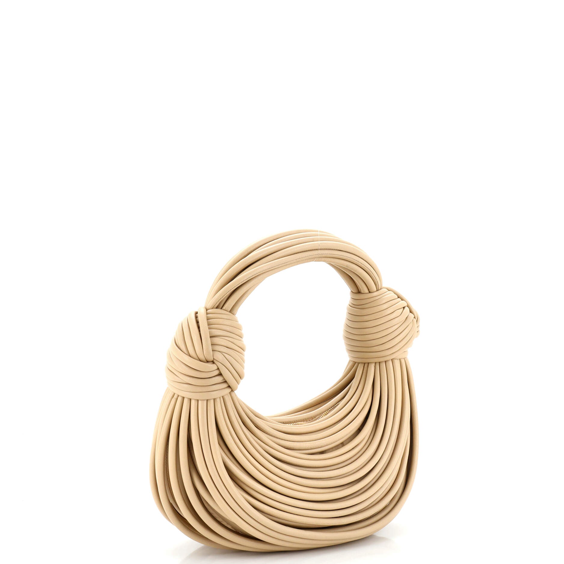 Double Knot Hobo Tubular Leather Mini