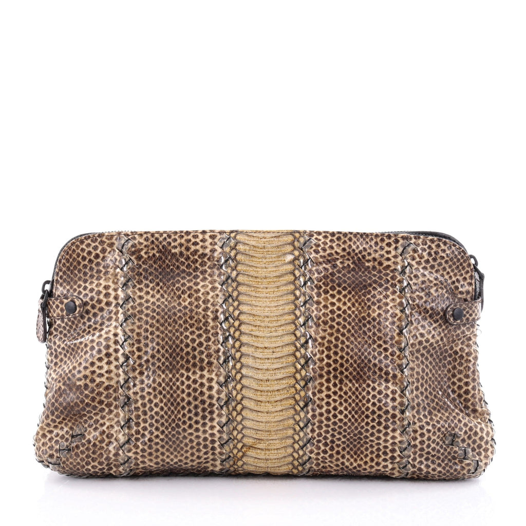 Double Zip Clutch Ayers Medium