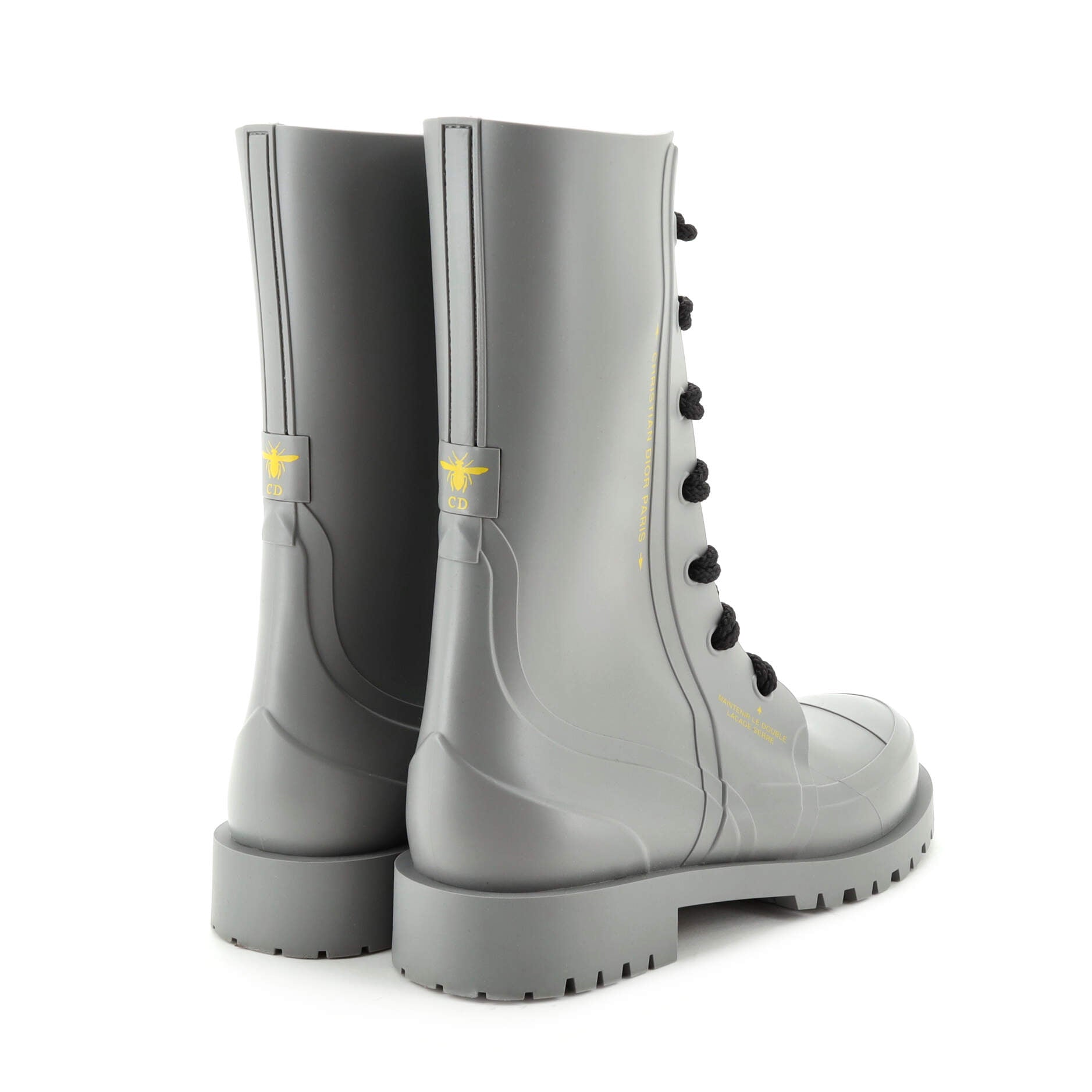 Women's Diorcamp Combat Rain Boots Rubber