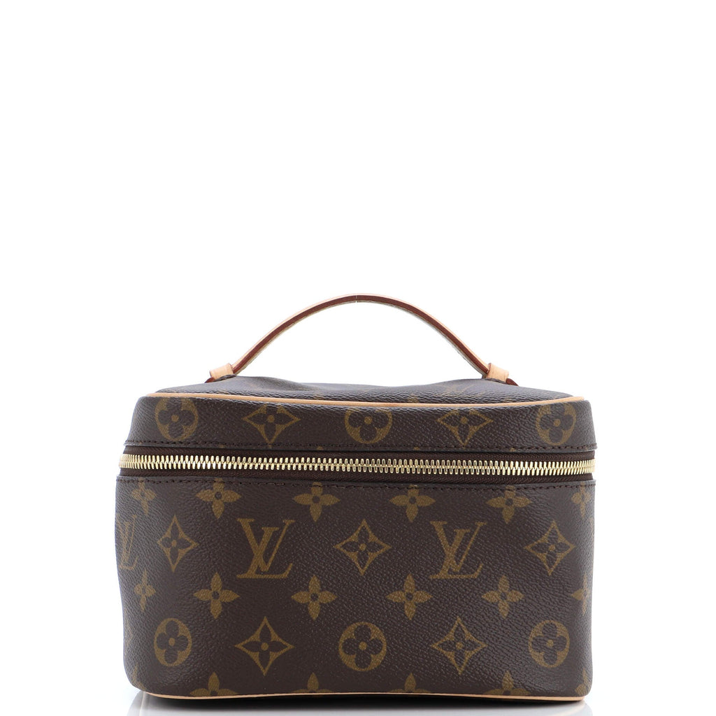 Nice Vanity Case Monogram Canvas Mini