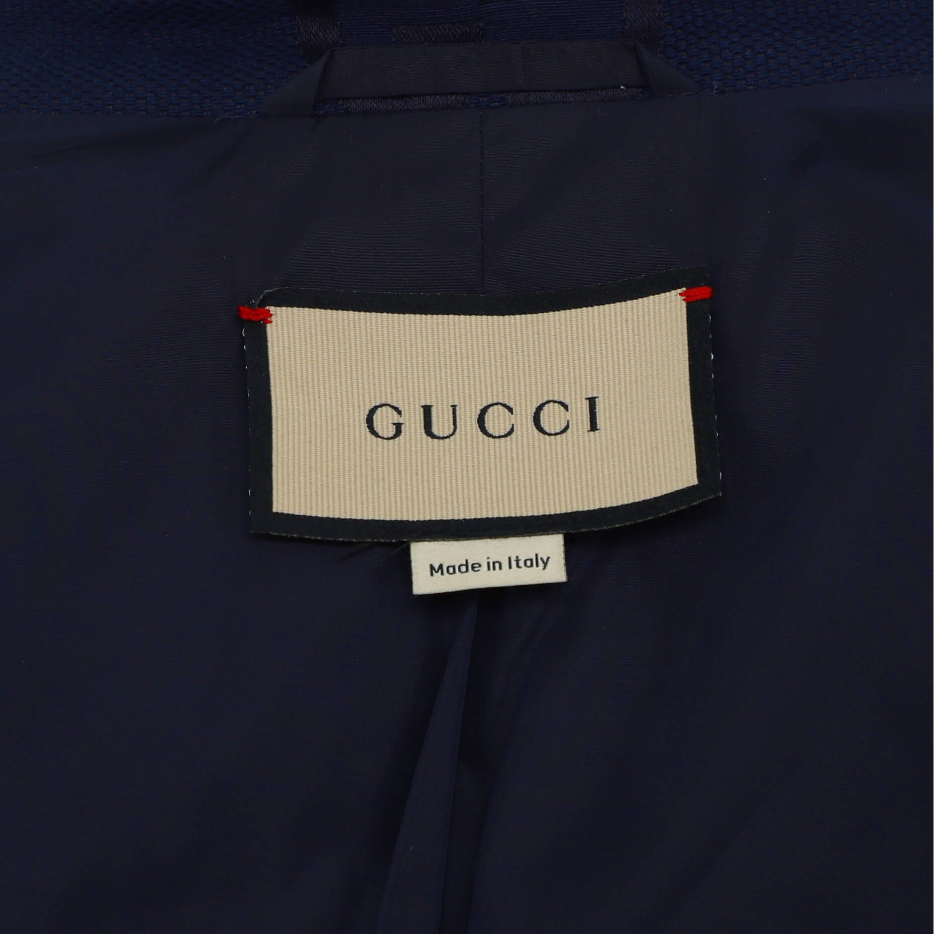 Men's Zip Up Pocket Jacket GG Cotton Blend Canvas