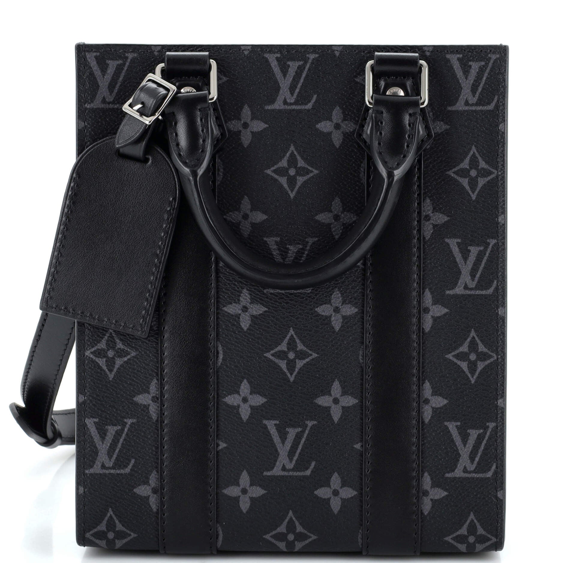 Sac Plat Bag Monogram Eclipse Canvas Mini