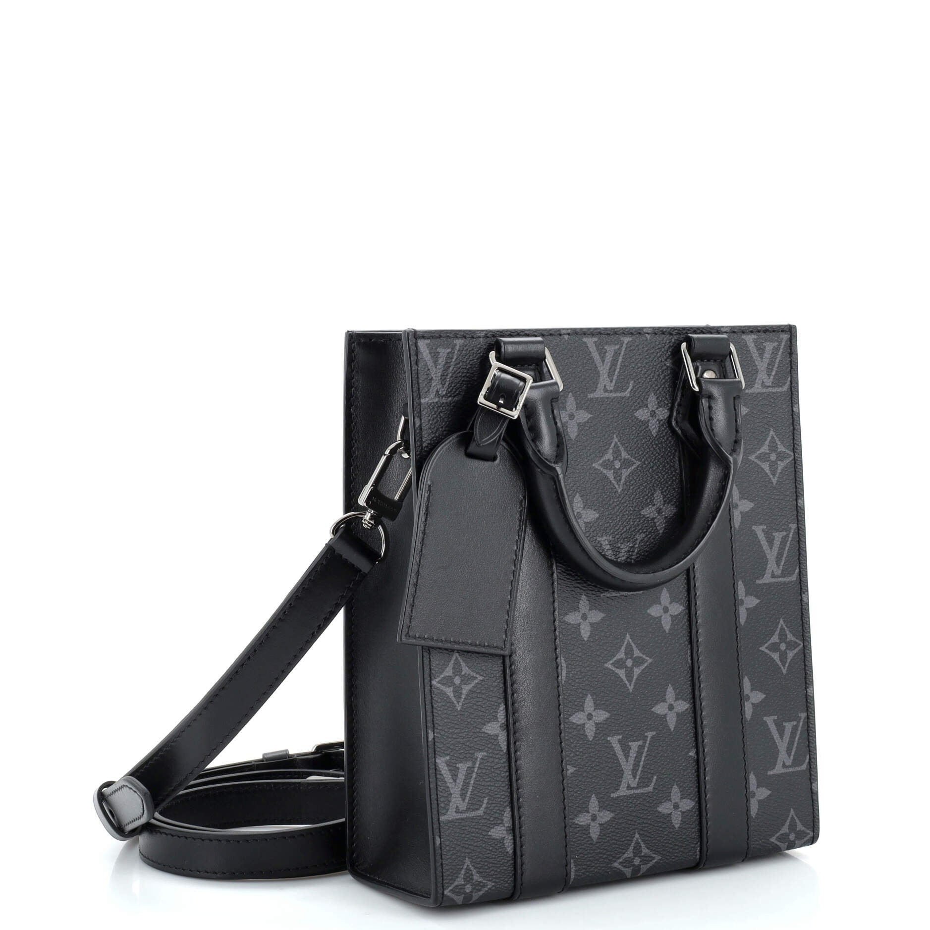 Sac Plat Bag Monogram Eclipse Canvas Mini