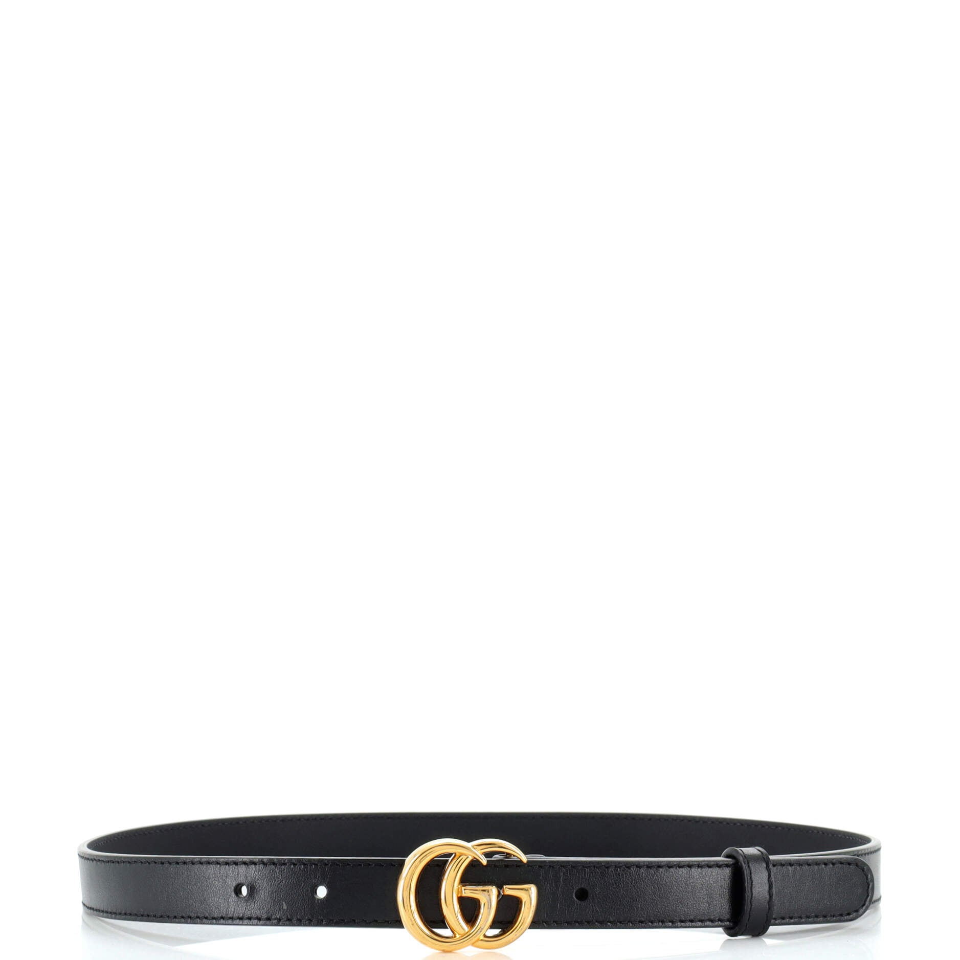 GG Marmont Belt Leather Thin 75