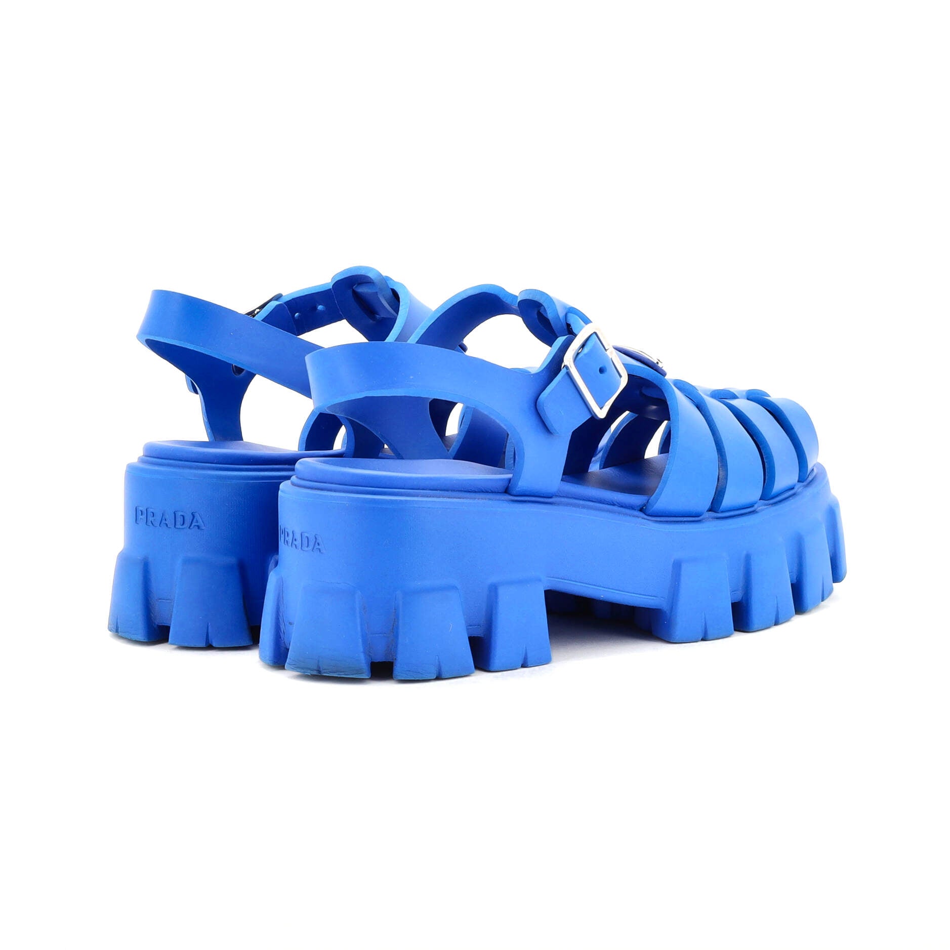 Women's Monolith Cage Platform Sandals Rubber
