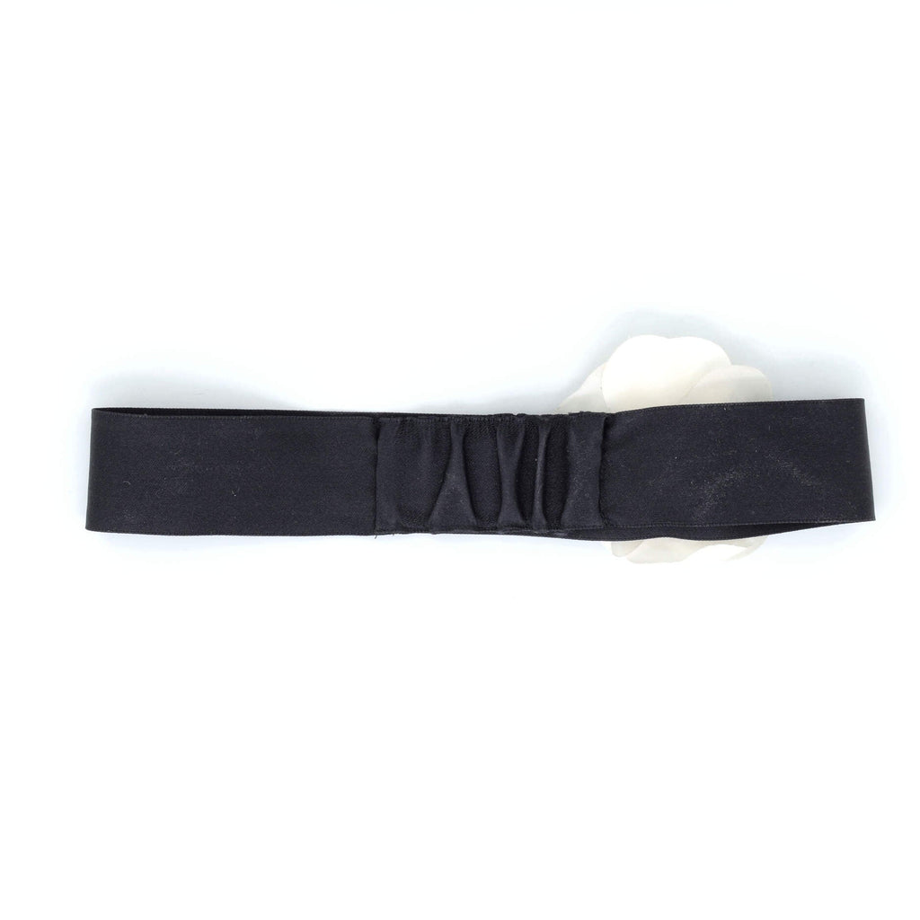 Camellia Ribbon Headband Silk