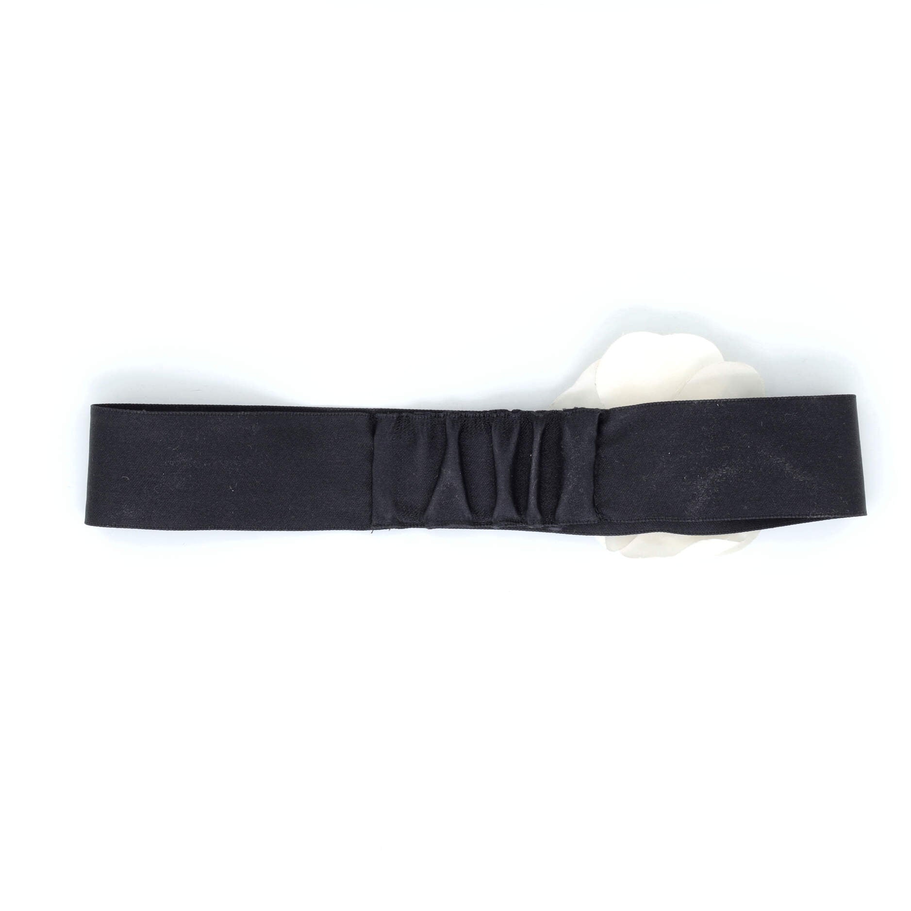 Camellia Ribbon Headband Silk