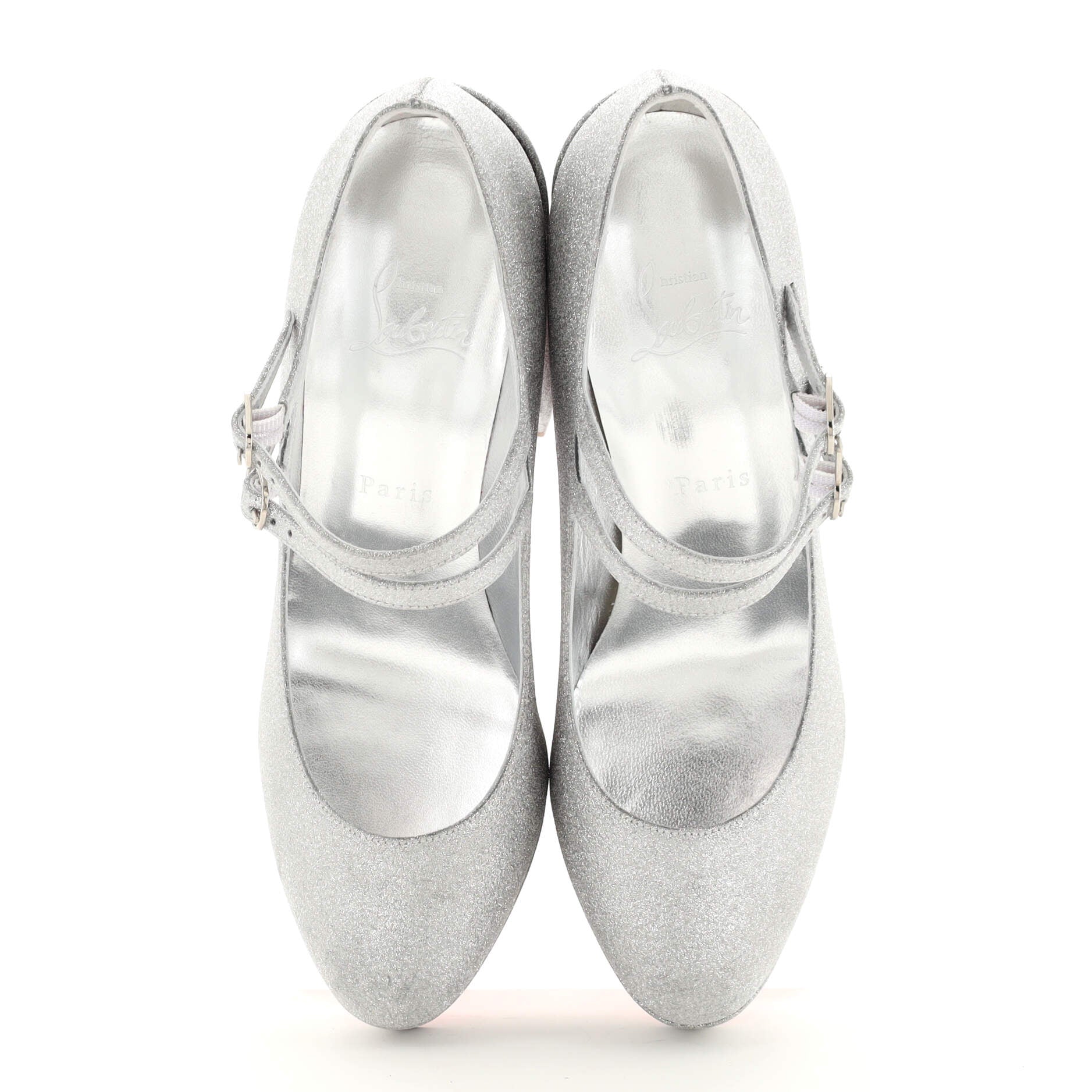 Women's Movida Mary Jane Platform Pumps Glitter 130