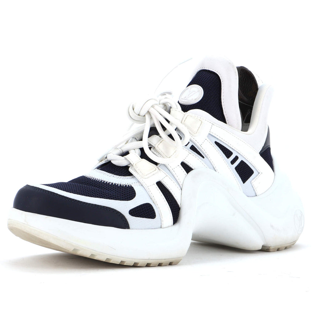 Women's LV Archlight Sneakers Fabric and Leather
