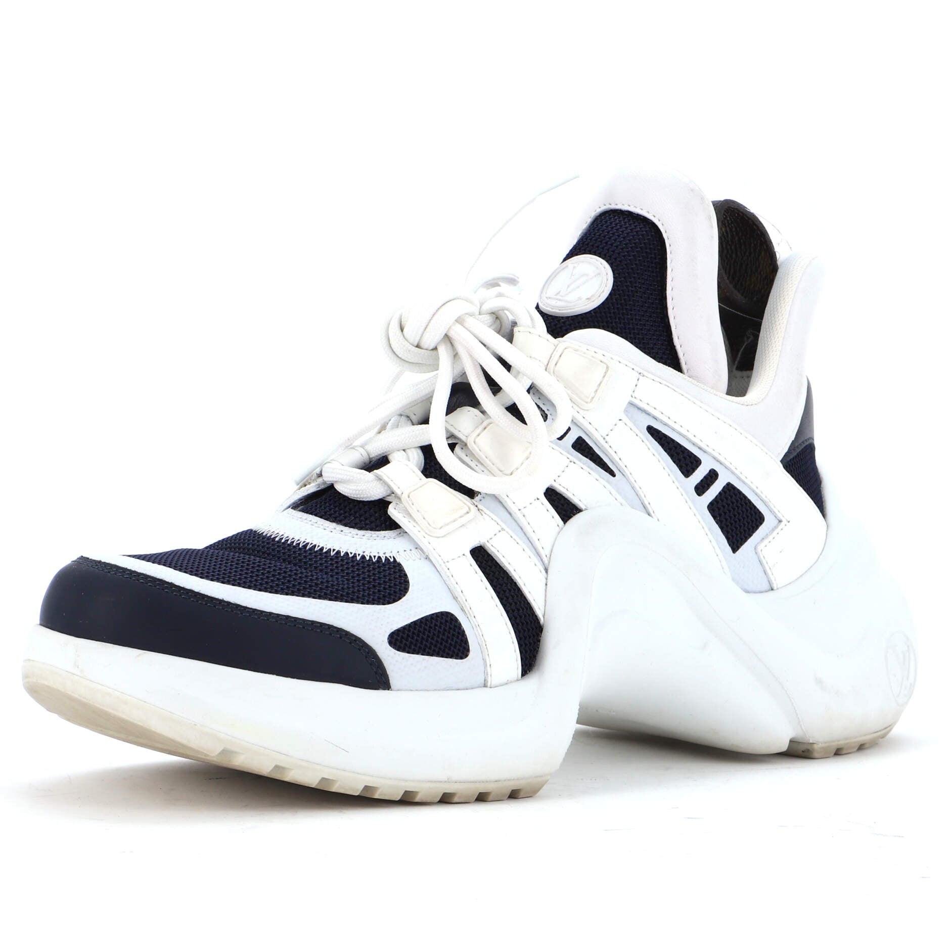 Women's LV Archlight Sneakers Fabric and Leather