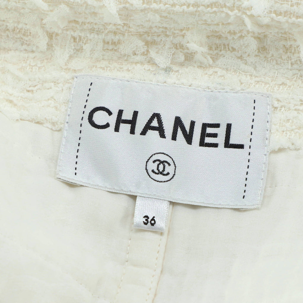 Women's Round Collar Button Up Jacket Tweed