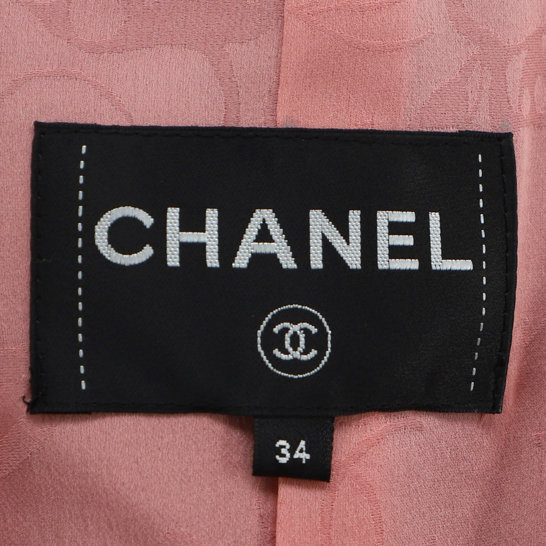 Women's Two-Pocket Zip Jacket Denim with Tweed and Chiffon