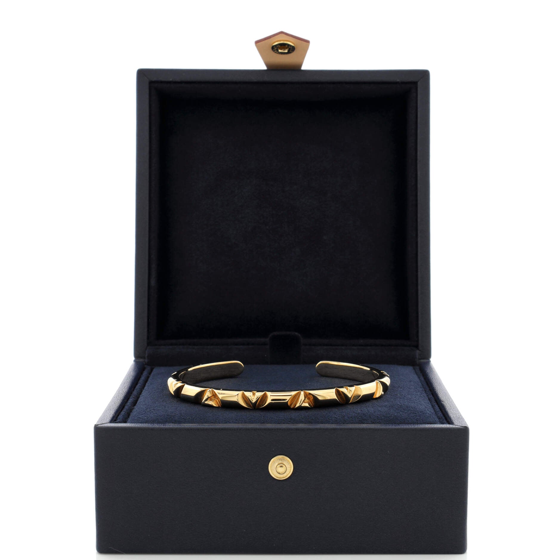 LV Volt Multi Cuff Bracelet 18K Yellow Gold