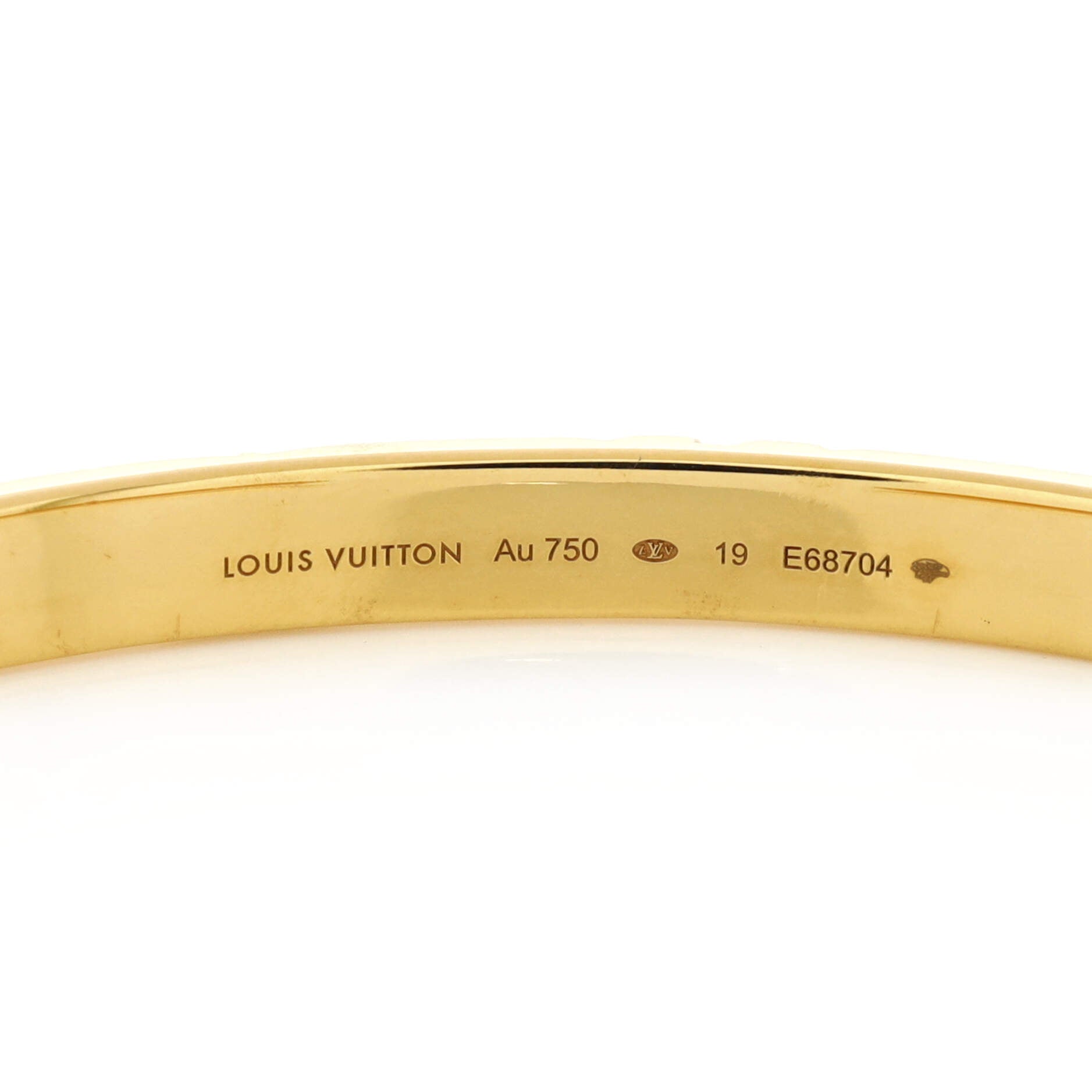 LV Volt Multi Cuff Bracelet 18K Yellow Gold