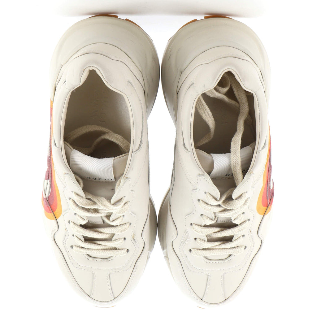 Rhyton Sneakers Printed Leather
