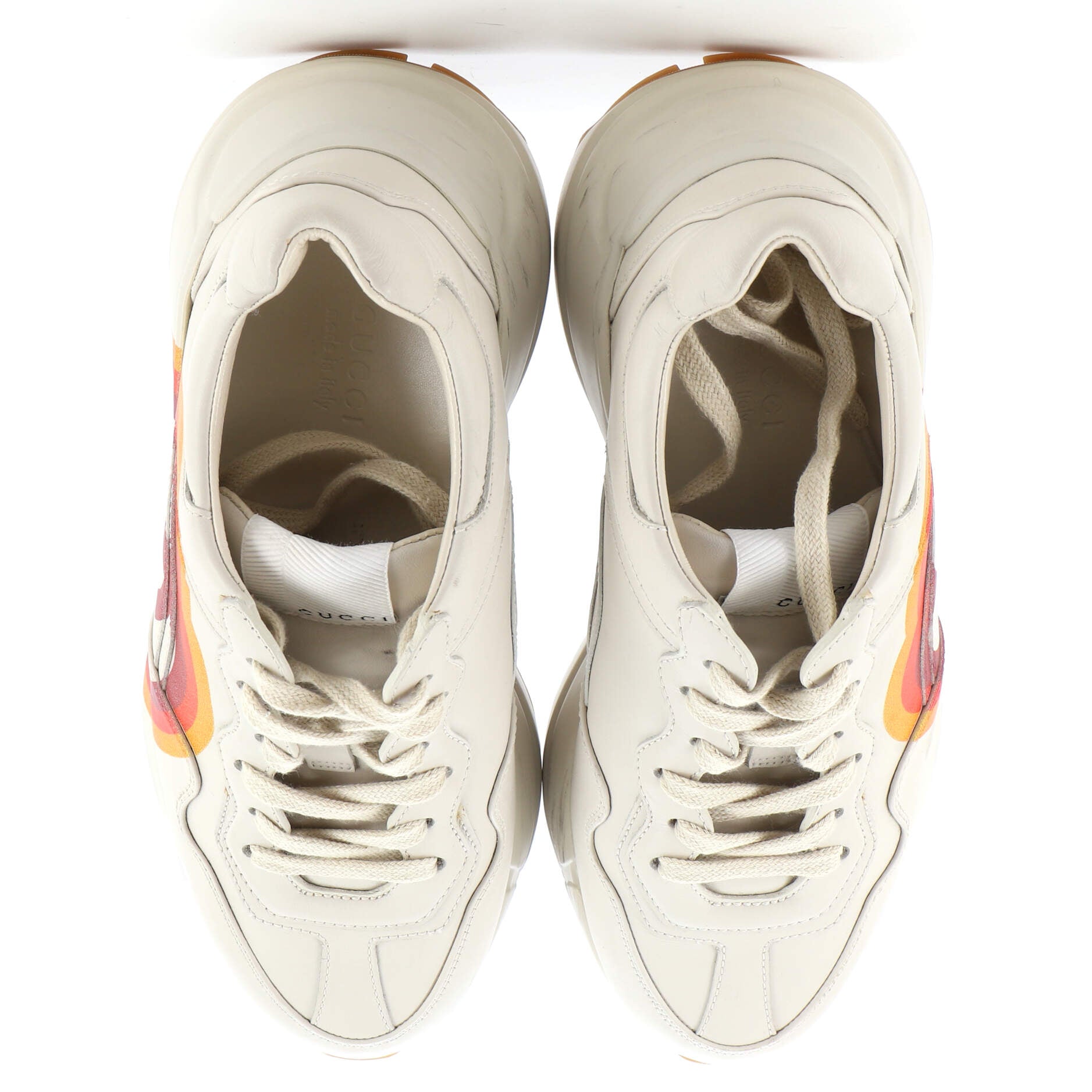 Rhyton Sneakers Printed Leather