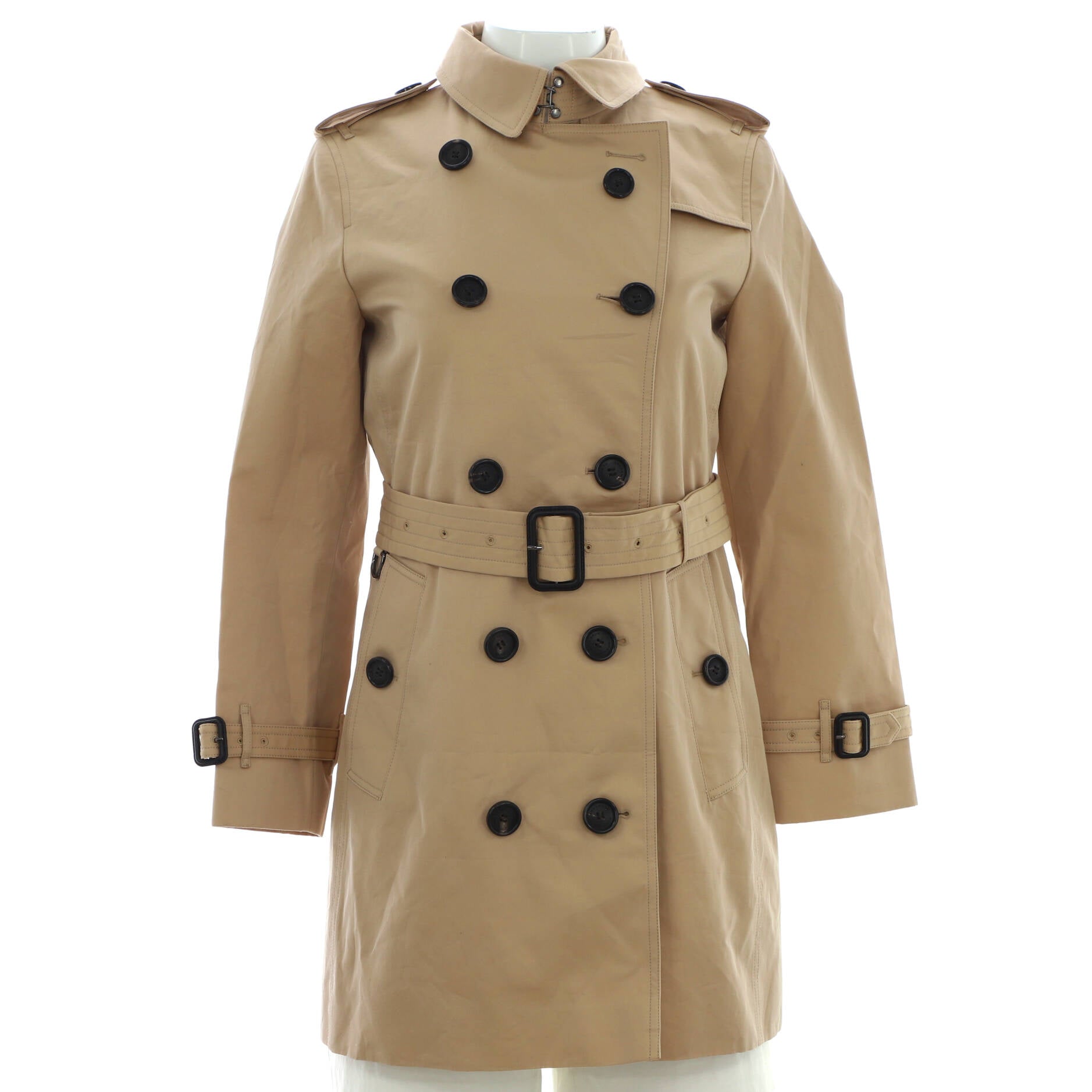 Women's Kensington Mid-Length Trench Coat Cotton