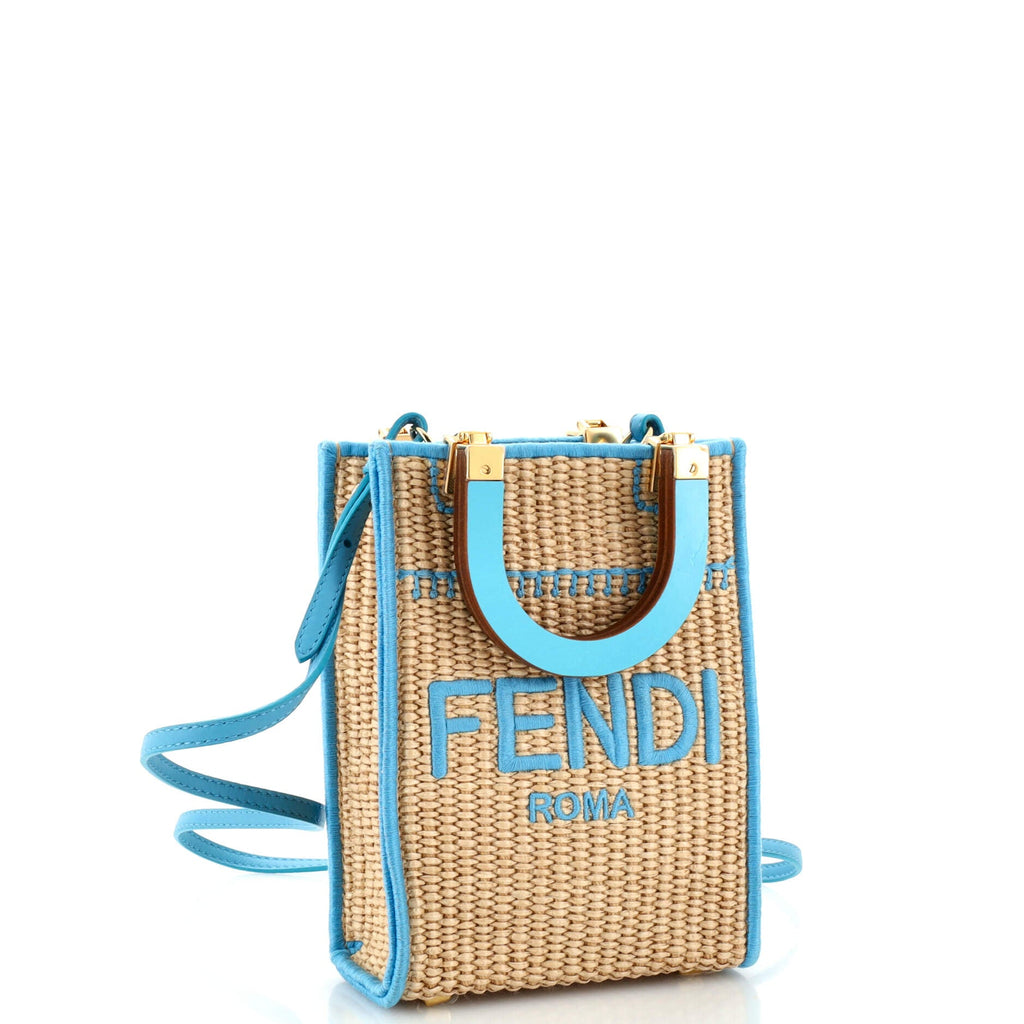 Sunshine Shopper Tote Straw Mini