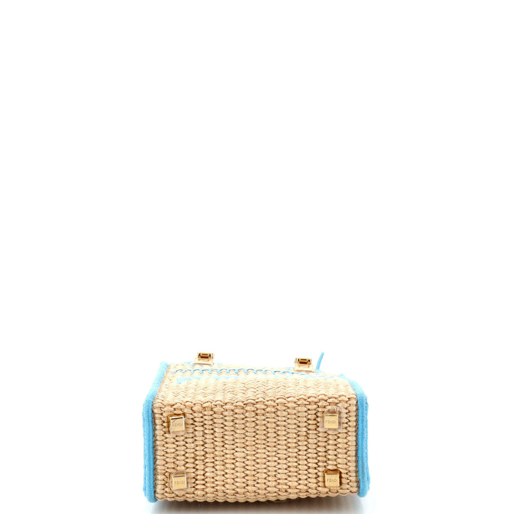 Sunshine Shopper Tote Straw Mini