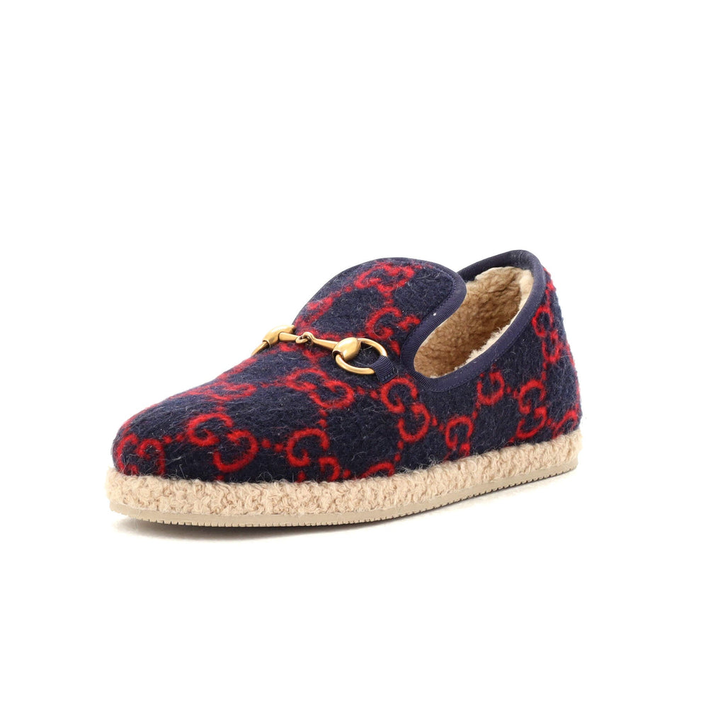 Women's Fria Horsebit Loafers GG Wool