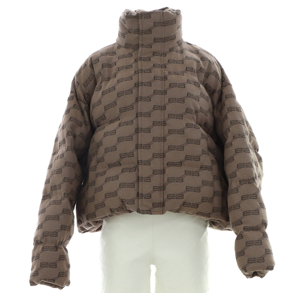 Women's Stand Collar Puffer Jacket Quilted BB Polyester